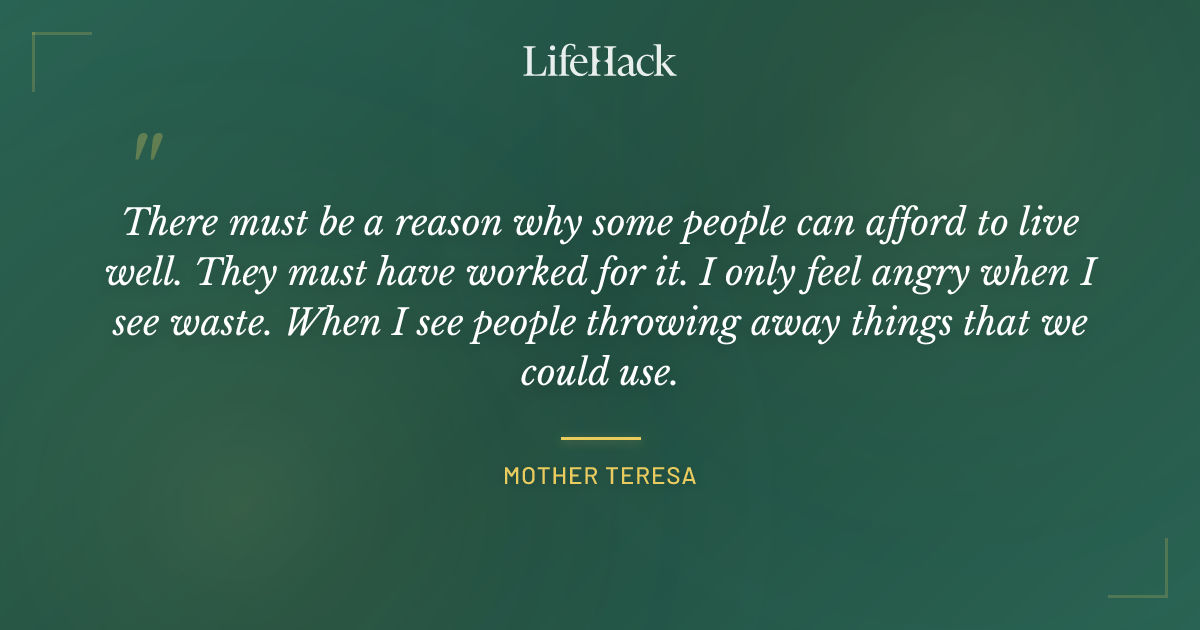 Quote by Mother Teresa