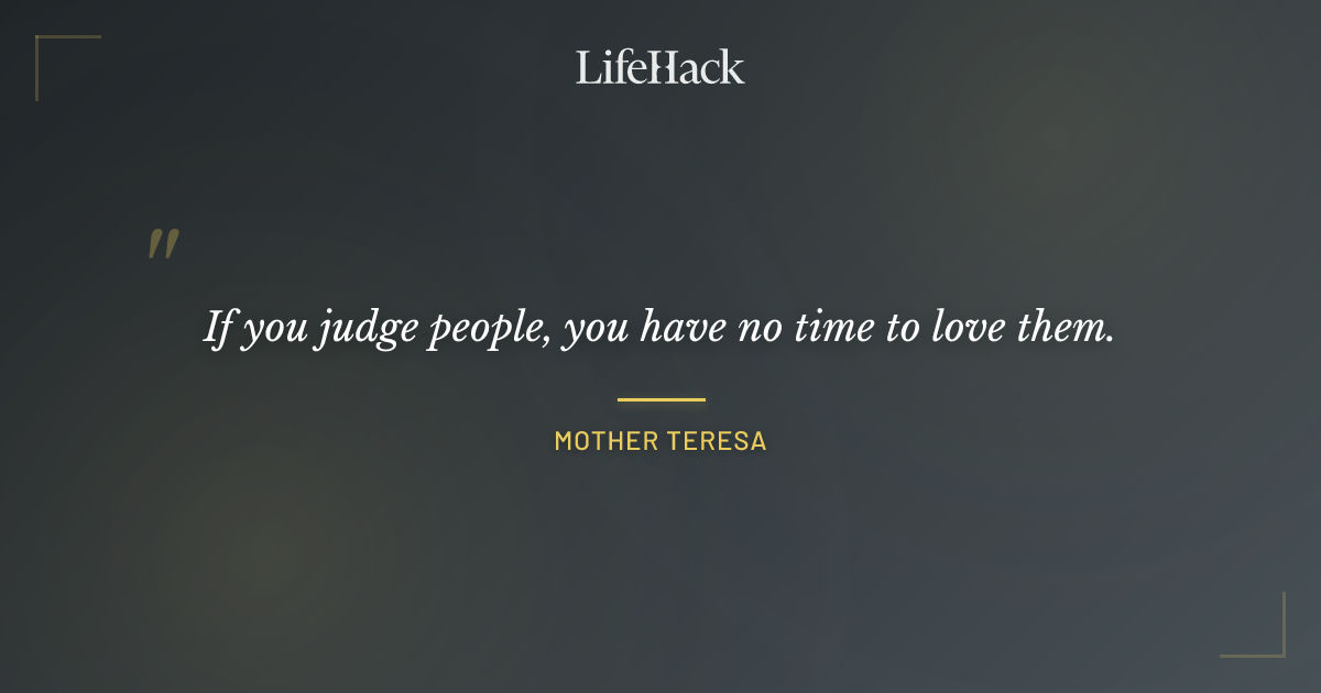 Quote by Mother Teresa