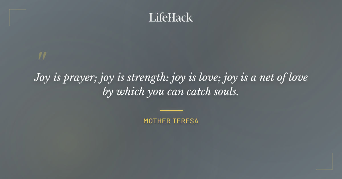 Quote by Mother Teresa