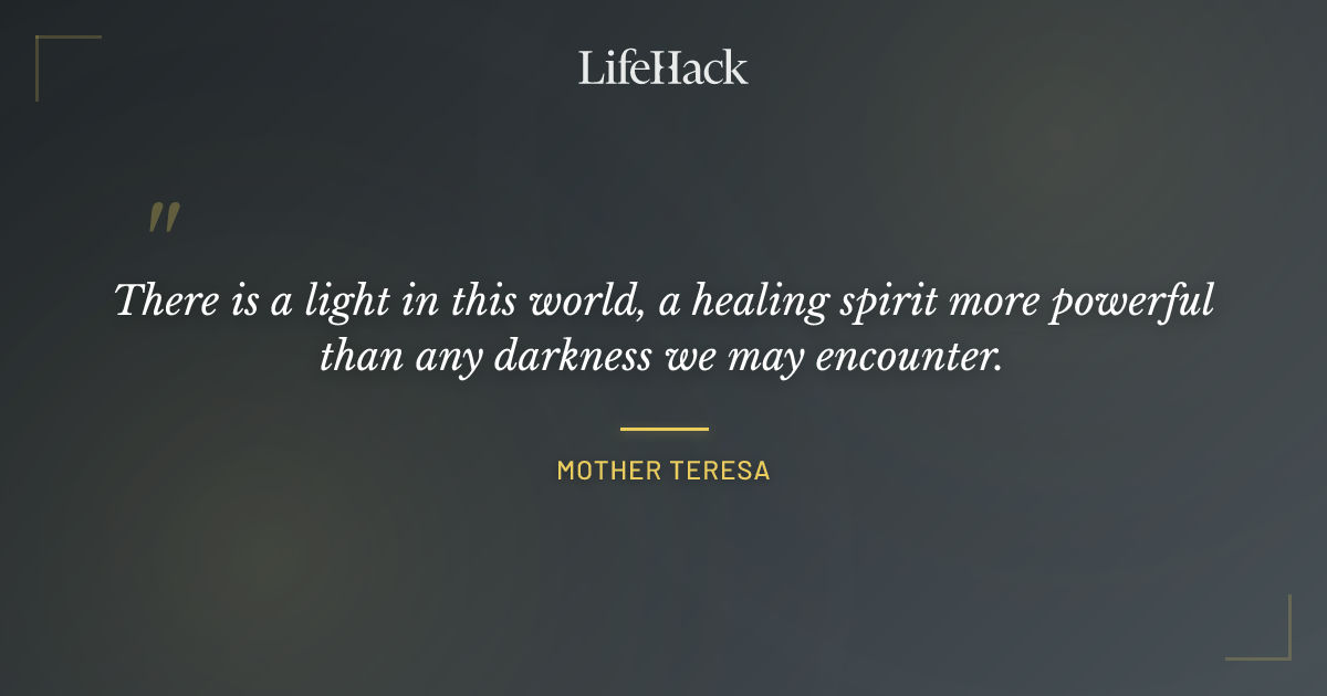 Quote by Mother Teresa