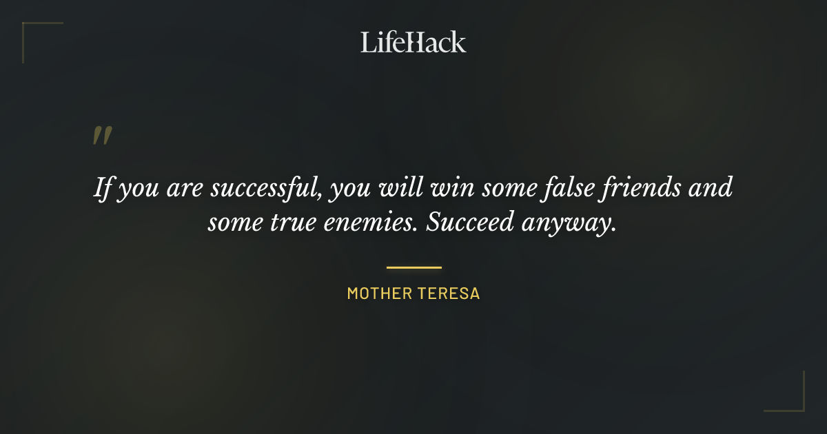 Quote by Mother Teresa