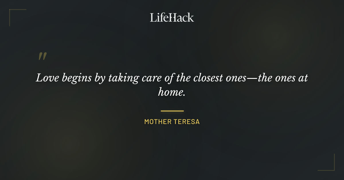 Quote by Mother Teresa
