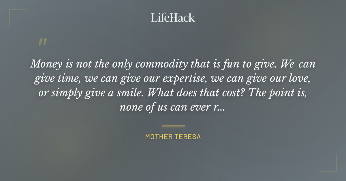 Quote by Mother Teresa