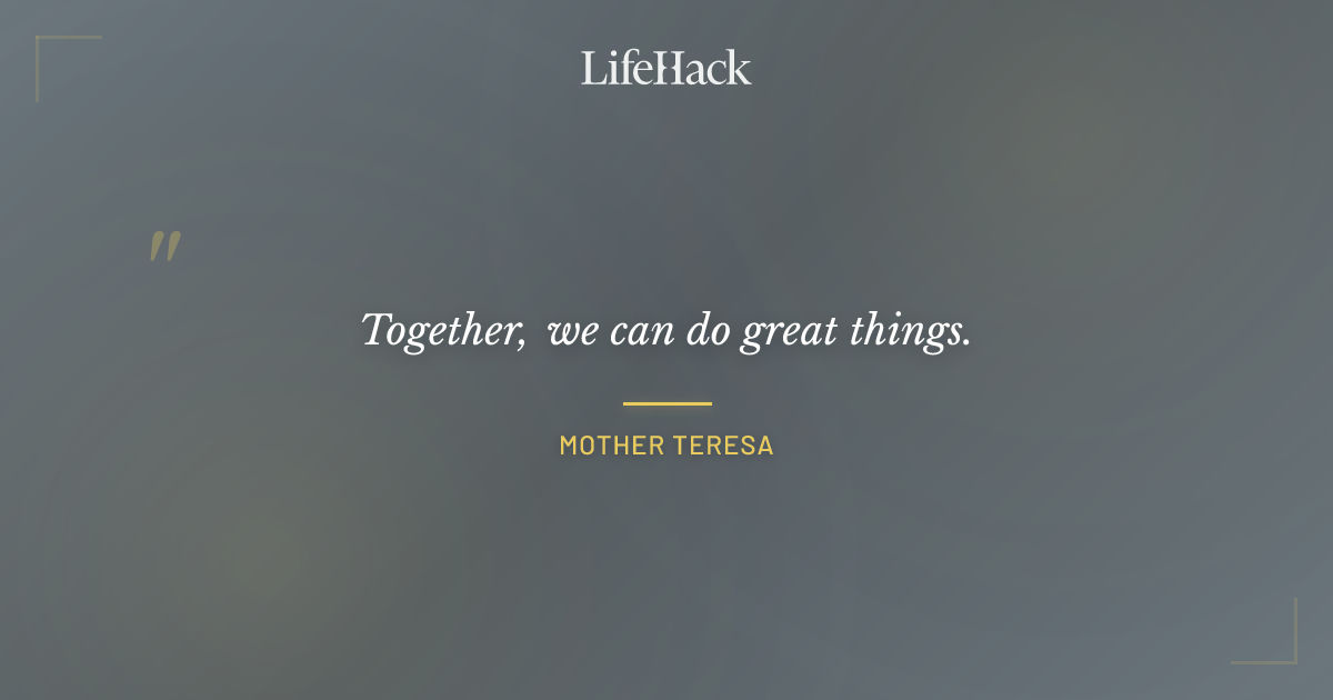 Quote by Mother Teresa