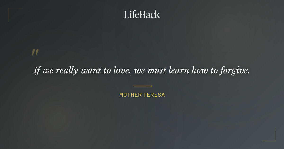 Quote by Mother Teresa