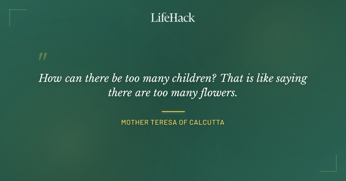 Quote by Mother Teresa of Calcutta