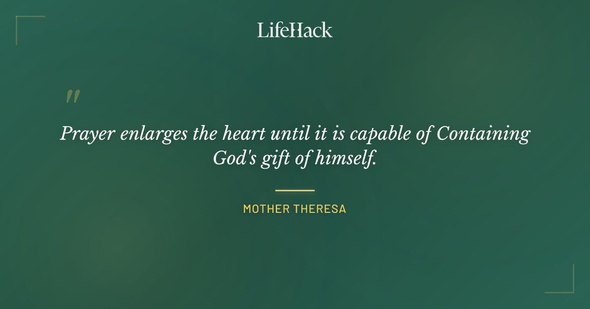 Quote by Mother Theresa