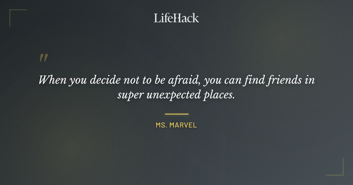 Quote by Ms. Marvel