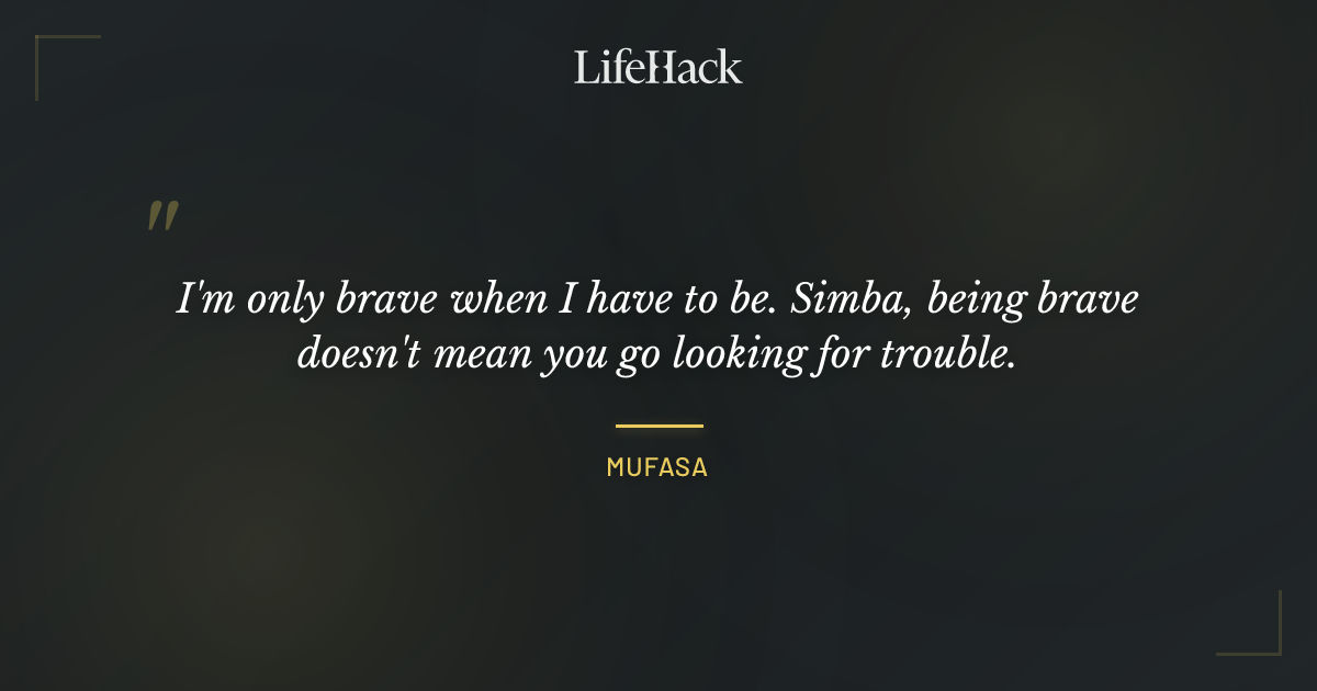 Quote by Mufasa