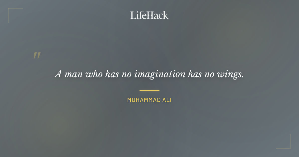 Quote by Muhammad Ali