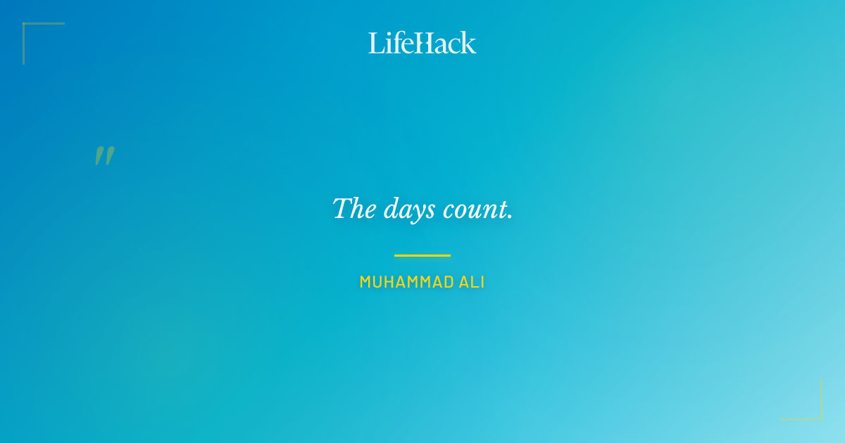 Quote by Muhammad Ali