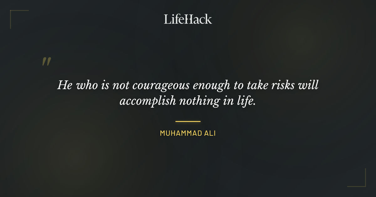 Quote by Muhammad Ali