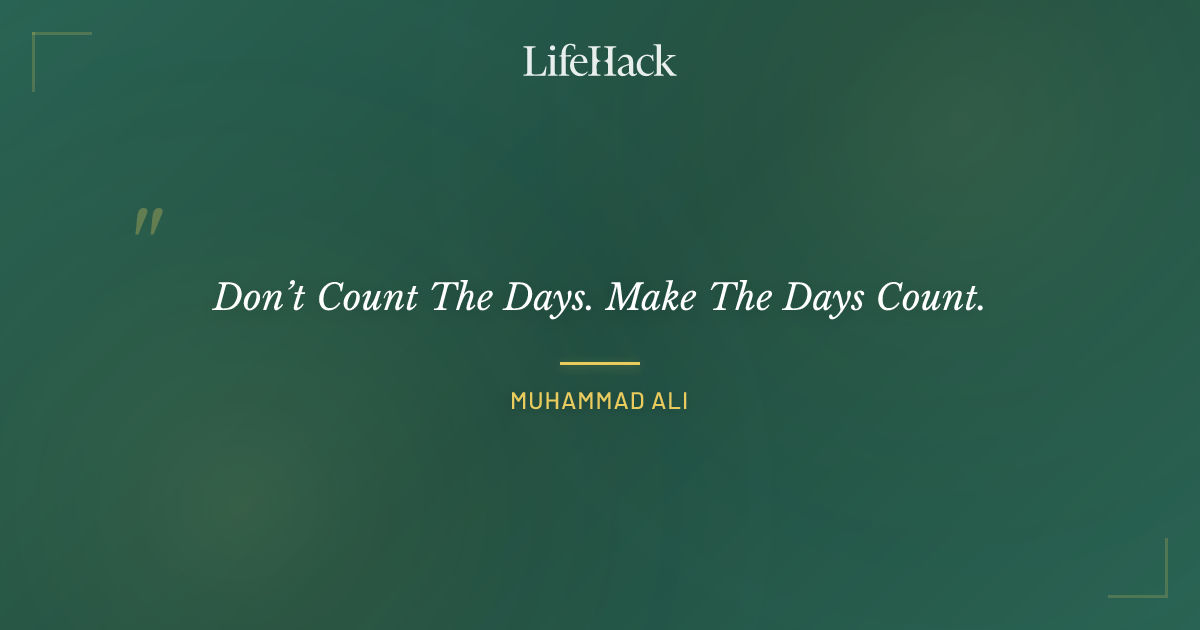 Quote by Muhammad Ali