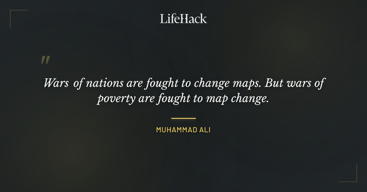 Quote by Muhammad Ali