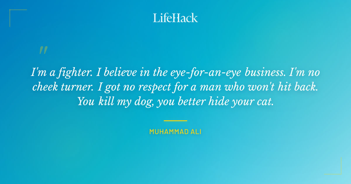 Quote by Muhammad Ali