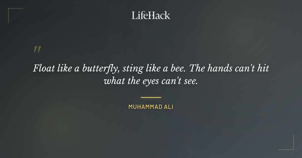 Quote by Muhammad Ali