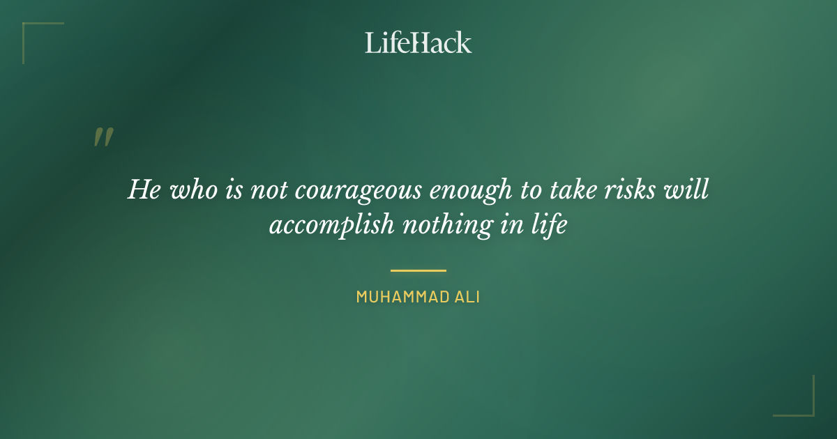 Quote by Muhammad Ali