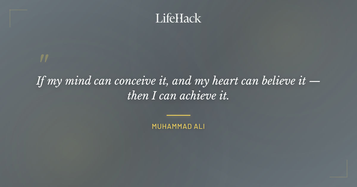 Quote by Muhammad Ali