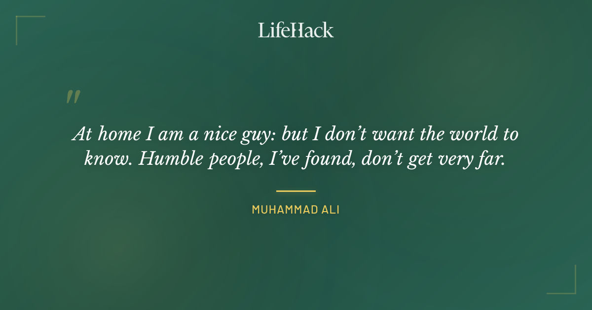 Quote by Muhammad Ali