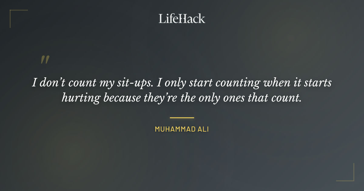 Quote by Muhammad Ali