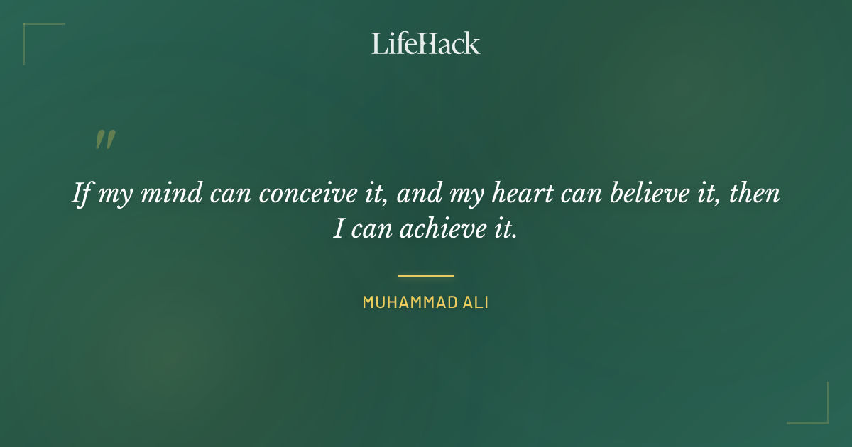 Quote by Muhammad Ali