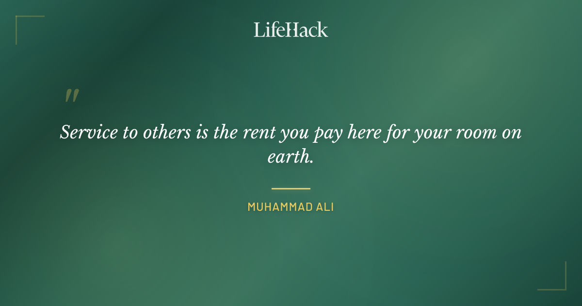 Quote by Muhammad Ali