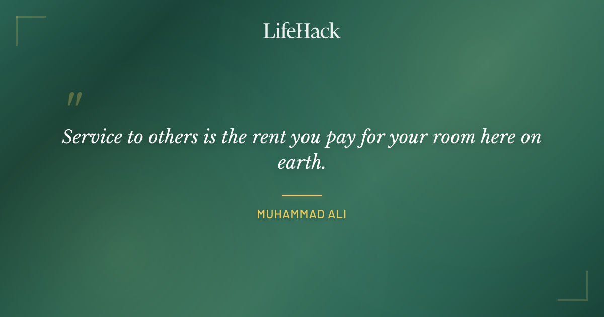 Quote by Muhammad Ali