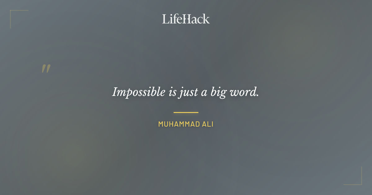 Quote by Muhammad Ali