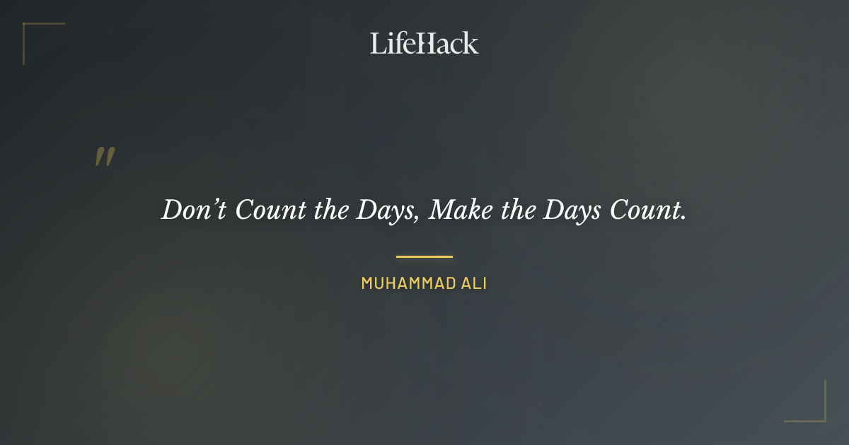 Quote by Muhammad Ali