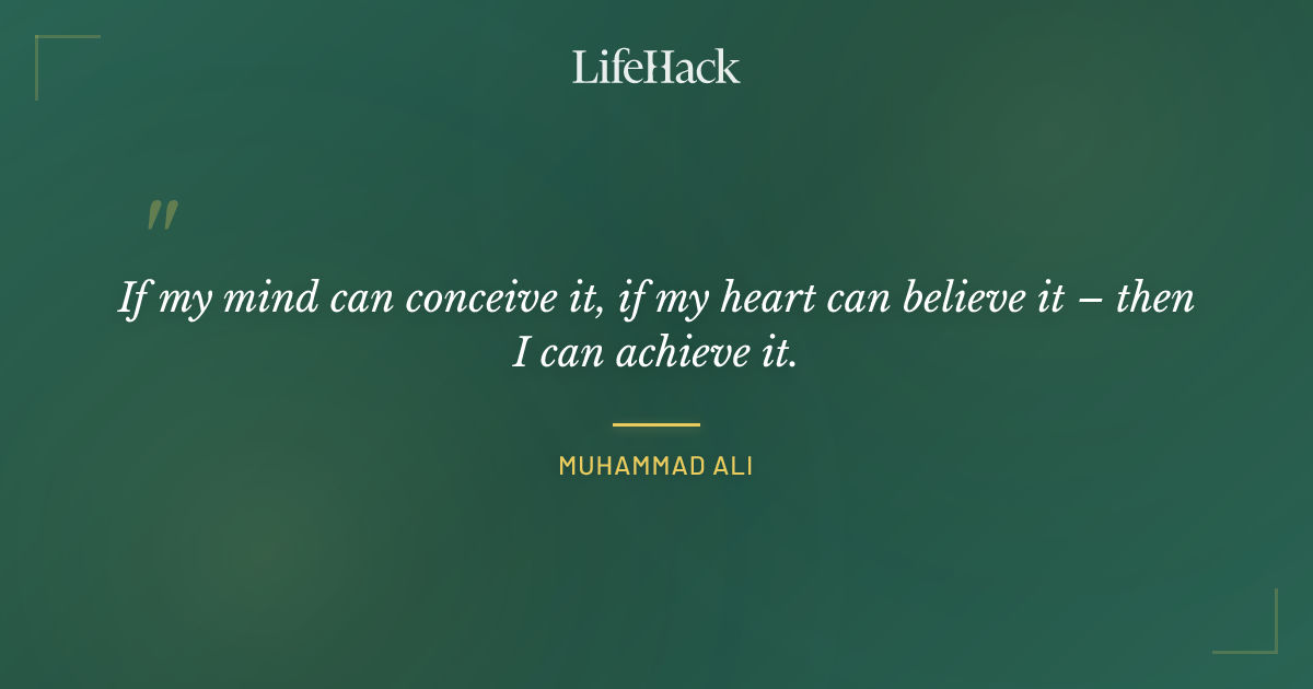 Quote by Muhammad Ali