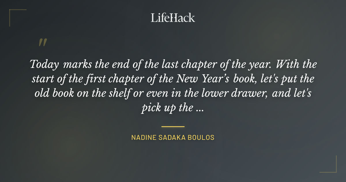 Quote by Nadine Sadaka Boulos