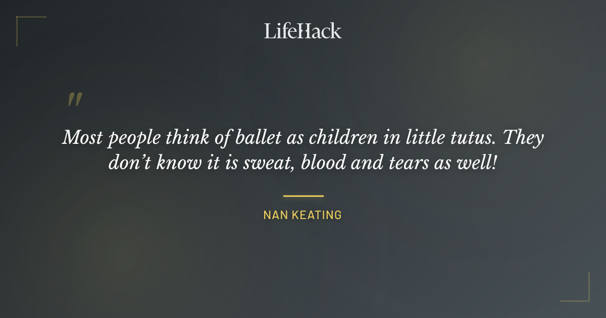 Quote by Nan Keating