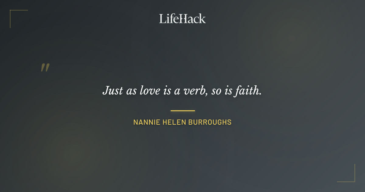 Quote by Nannie Helen Burroughs