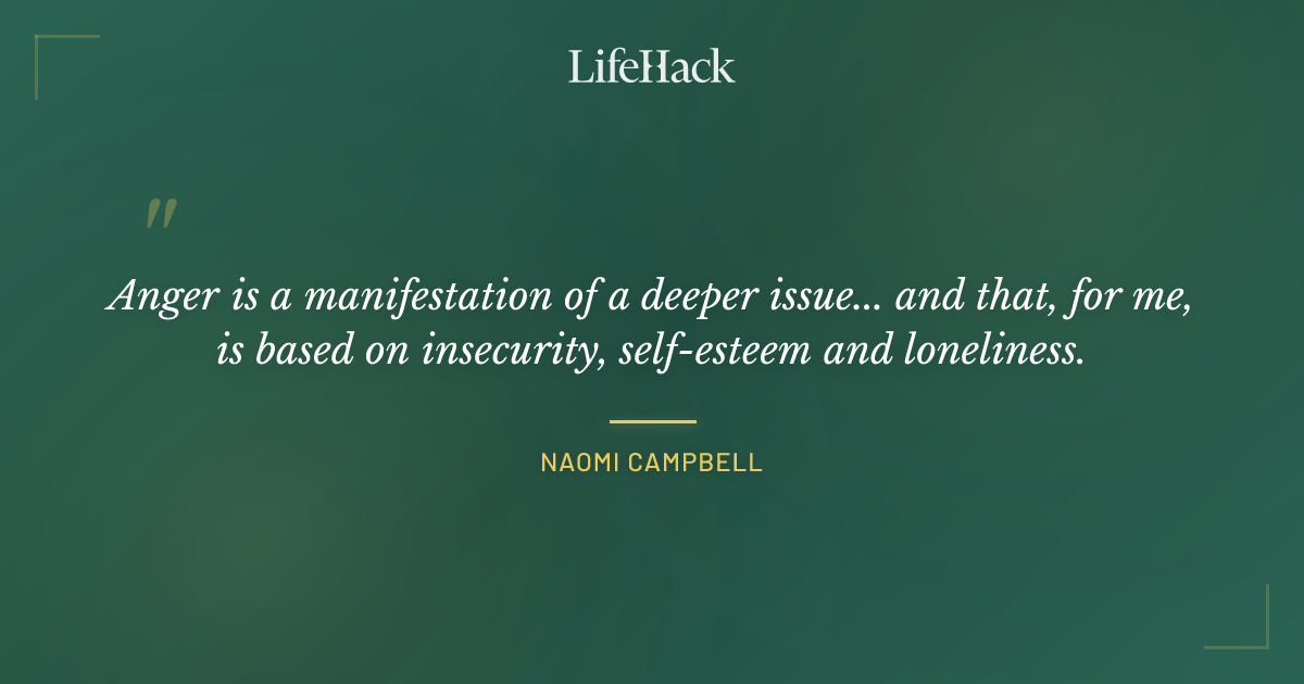 Quote by Naomi Campbell