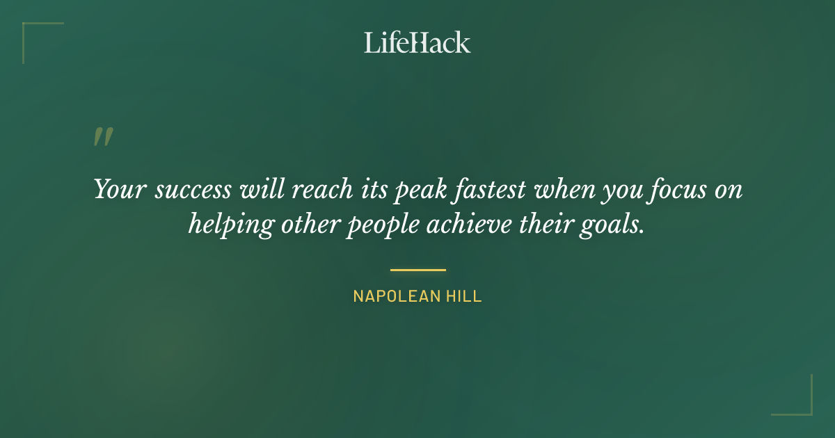 Quote by Napolean Hill