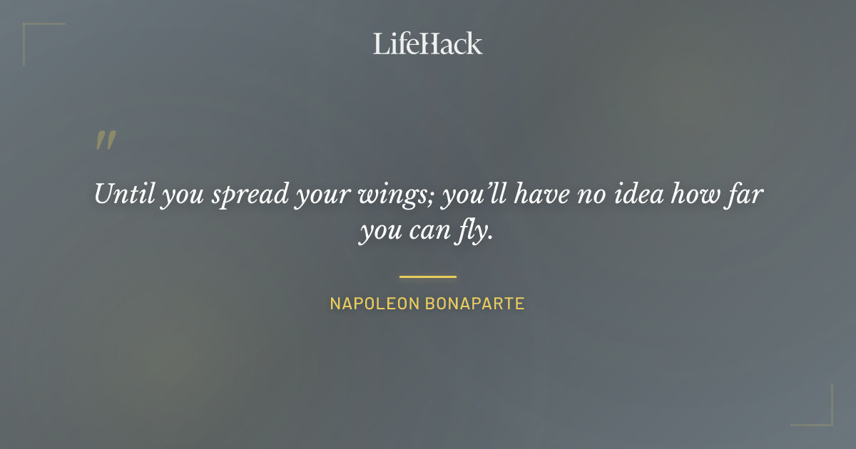 Quote by Napoleon Bonaparte