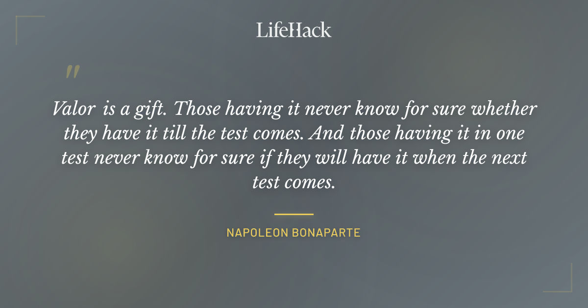 Quote by Napoleon Bonaparte