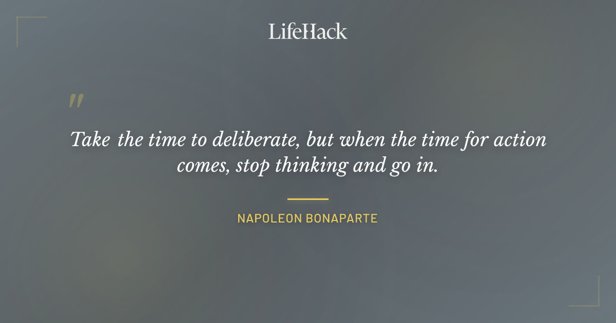 Quote by Napoleon Bonaparte