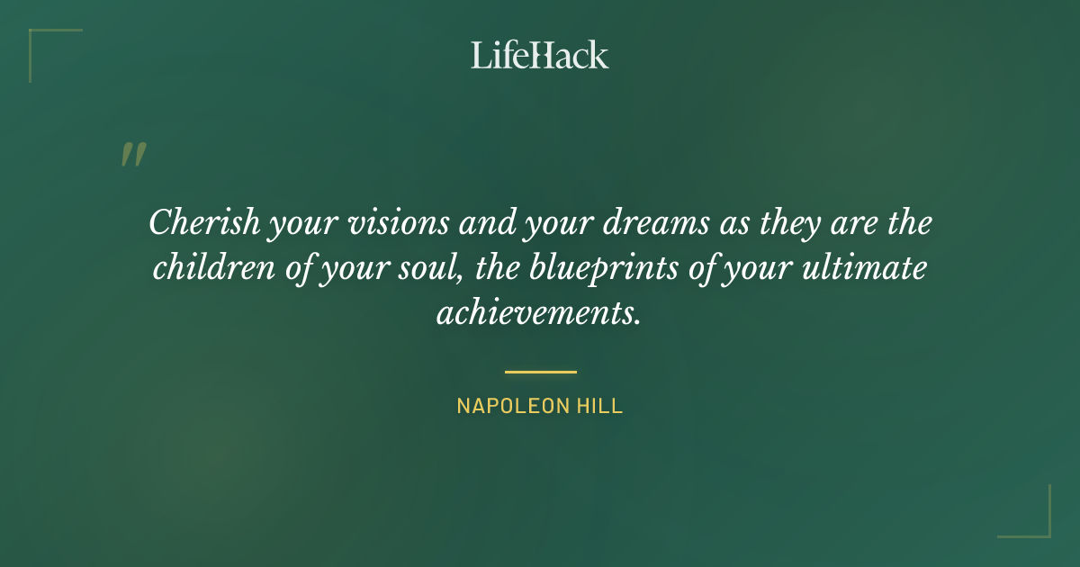 Quote by Napoleon Hill