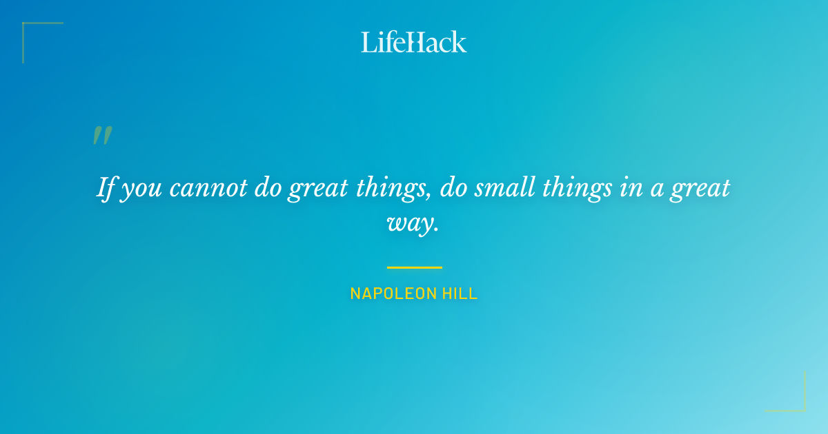 Quote by Napoleon Hill