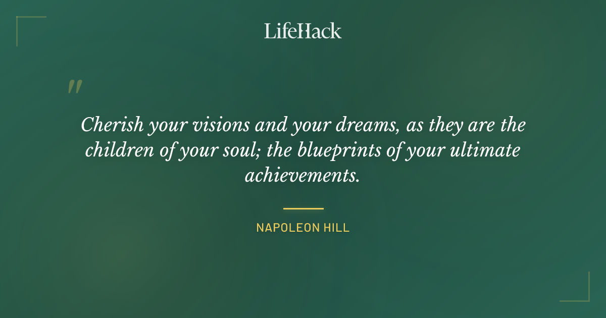 Quote by Napoleon Hill