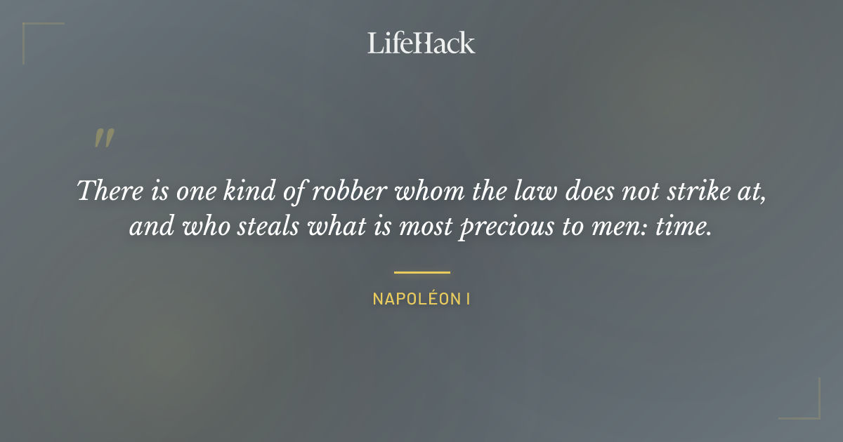 Quote by Napoléon I