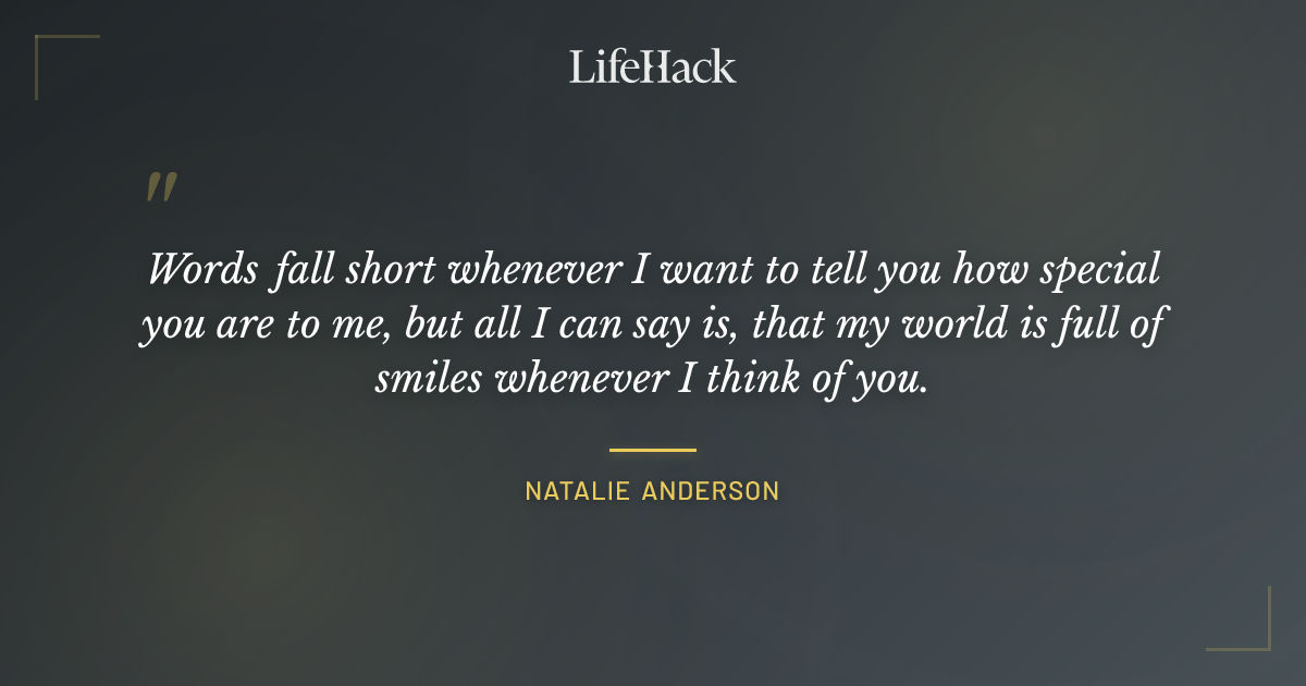 Quote by Natalie Anderson