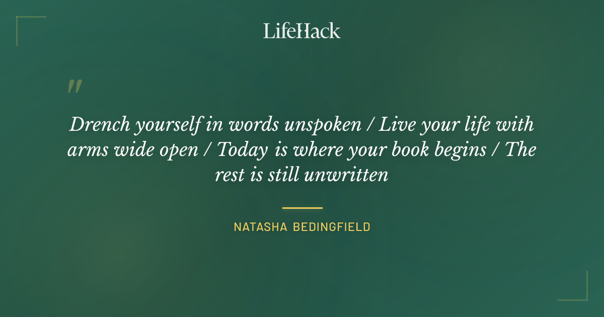 Quote by Natasha Bedingfield