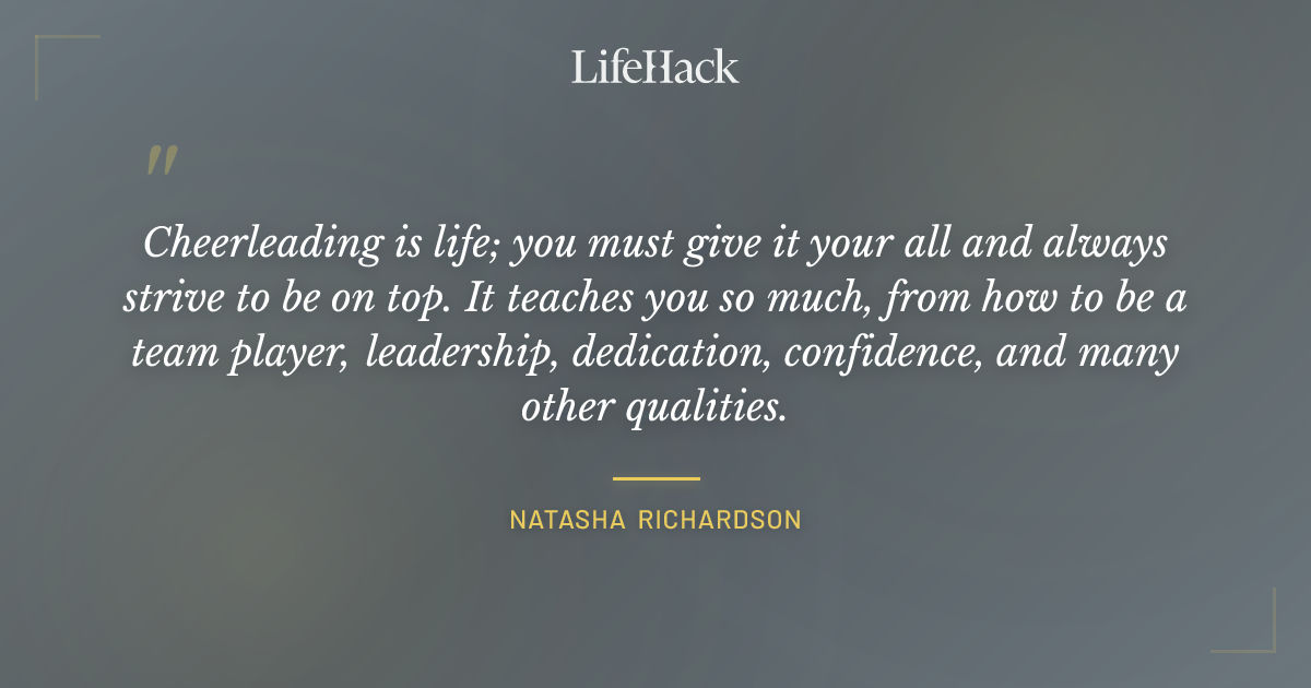 Quote by Natasha Richardson