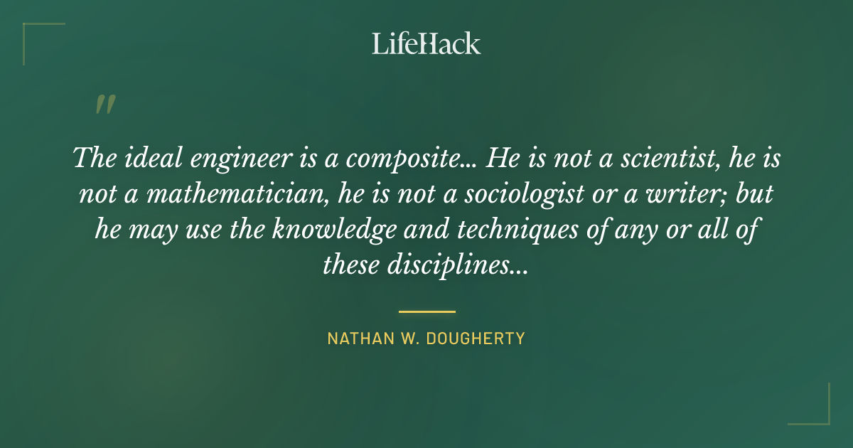 Quote by Nathan W. Dougherty