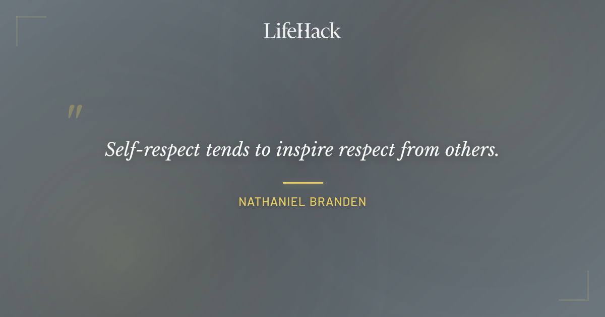 Quote by Nathaniel Branden