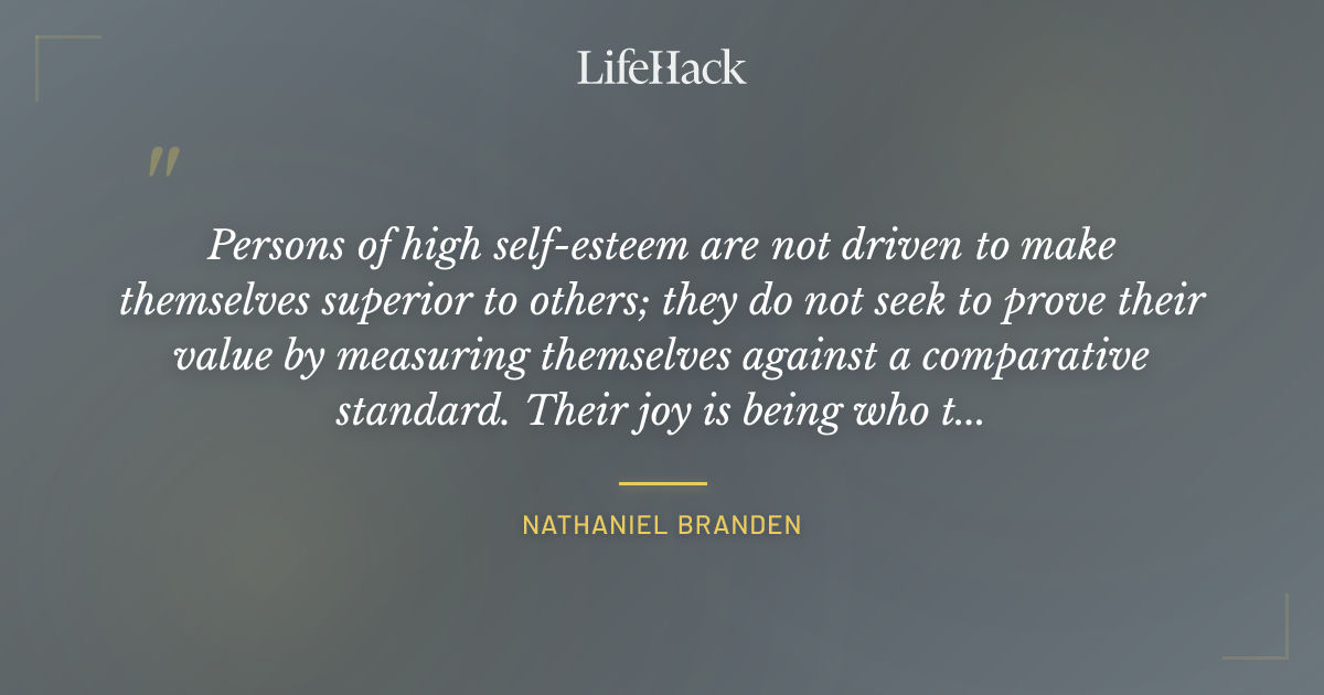 Quote by Nathaniel Branden
