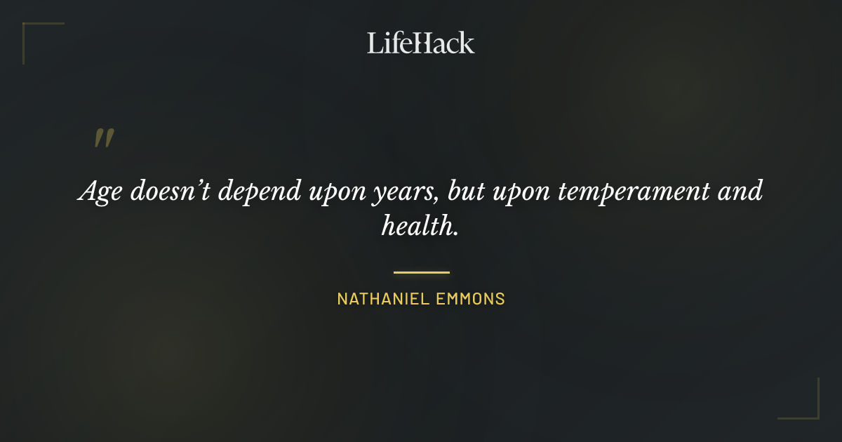 Quote by Nathaniel Emmons