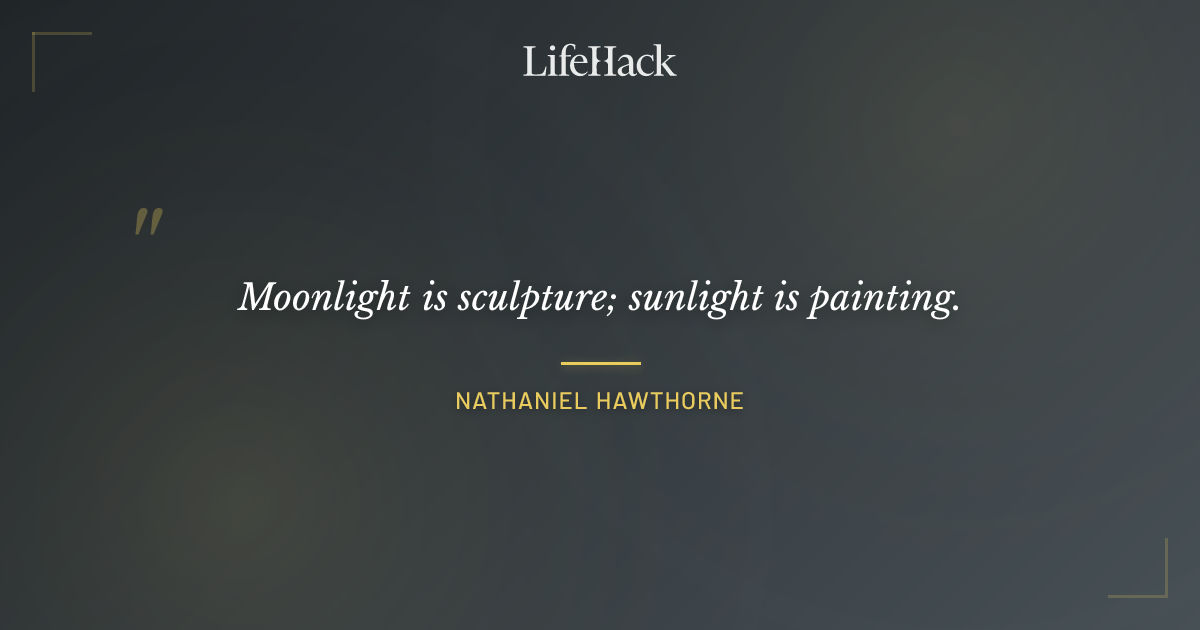 Quote by Nathaniel Hawthorne